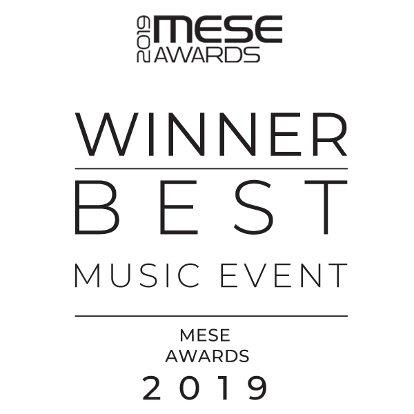 Winner Best Music Event - MESE Awards 2019