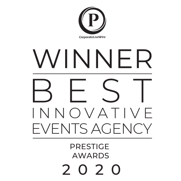 Winner Best Innovative Events Agency - Prestige Awards 2020