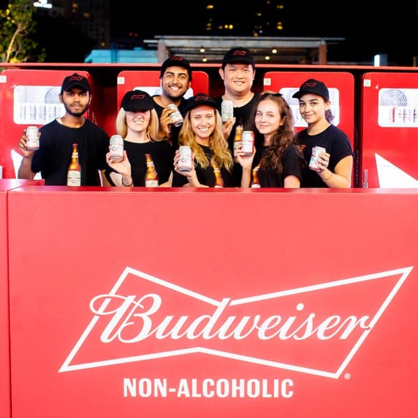 Budweiser Non-Alcoholic Sampling